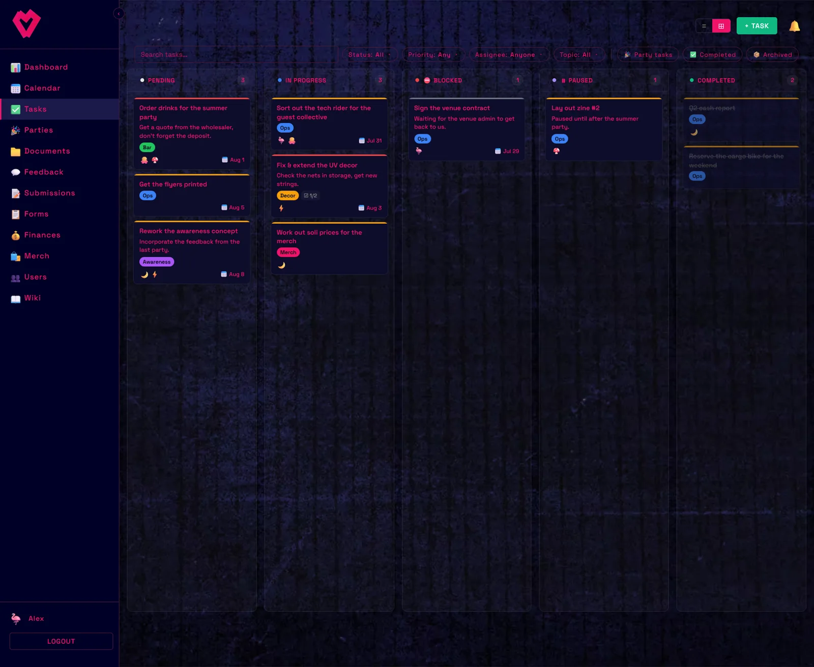Kanban-Board